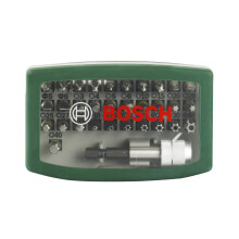 Bosch 32pc Screwdriver Bit Set PH PZ Hex T TH SBit Accessories Drill a
