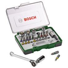 Bosch 27pc.Screwdriver Bit and Ratchet Set (PH-, P