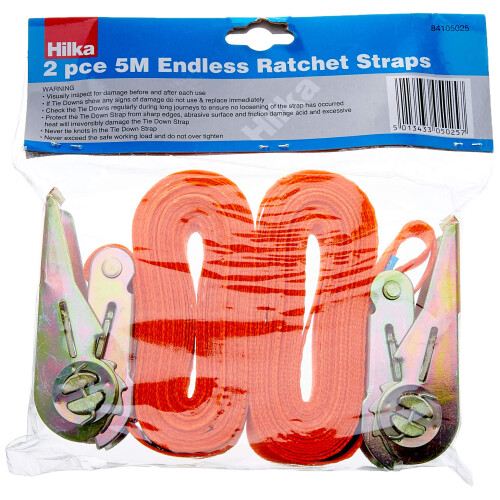 Hilka 2PC Endless Ratchet Strap 1