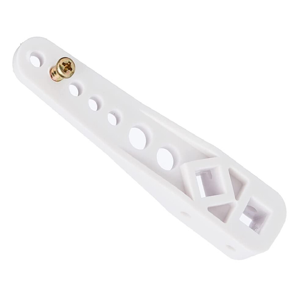 Merriway Bh04065 Multi Adjustable Plastic Wc Toilet Cistern Replacement Flush Lever Arm - White 7366366377174