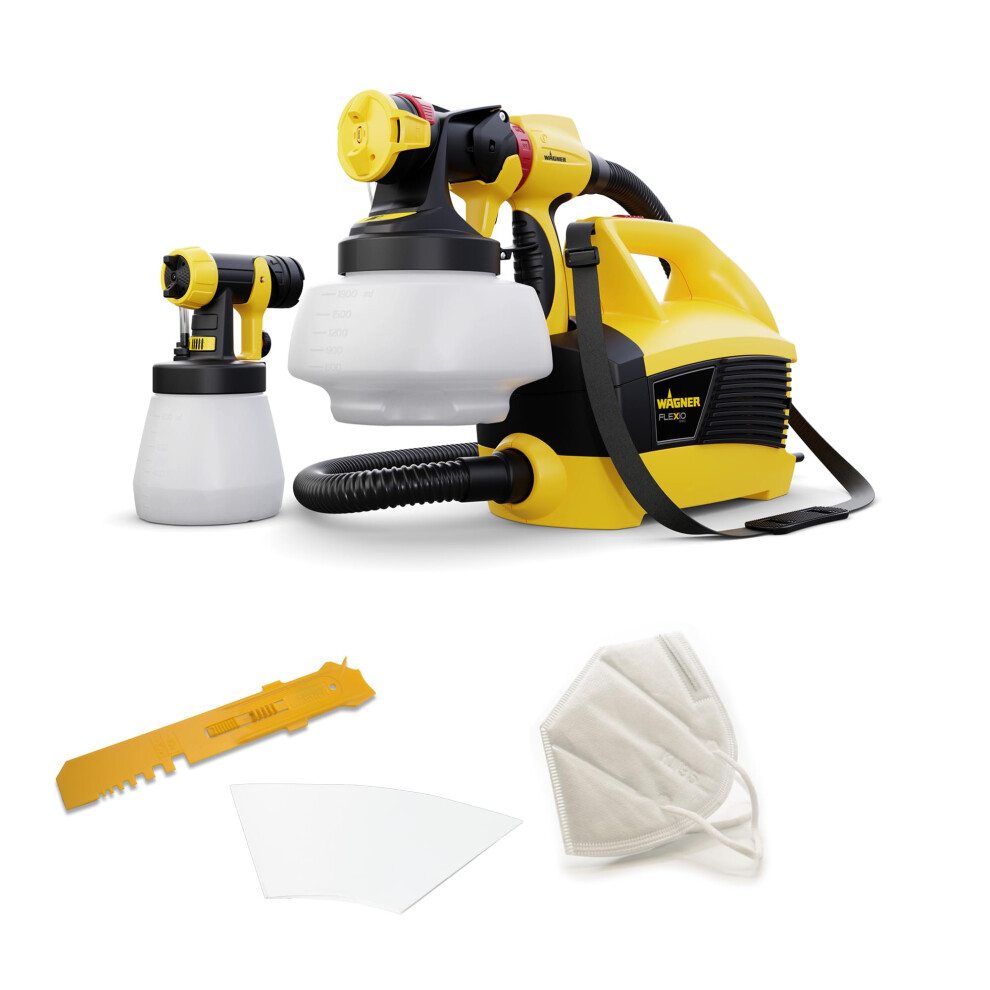 Wagner Universal Sprayer W 690 Flexio - Electric Paint Sprayer For Wall & Ceiling/Wood & Metal Paint - Interior And Exterior Usage, Covers 15Mâ² - 6 M 9001168826113