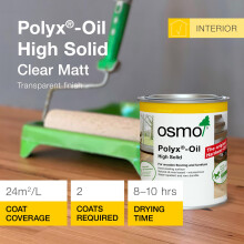 Osmo Polyx Oil 075 Litre Clear Matt 3062