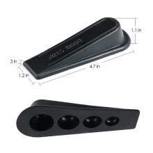 Rubber Doorstop Wedge Suitable for All Floors NonScratching and AntiSl