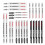 WORKPRO 25-Piece T-Shank Jigsaw Blades Set with Storage Case 1