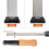 SHARPAL 127N Dual-Grit Diamond Sharpening Stone with Leather Strop 4