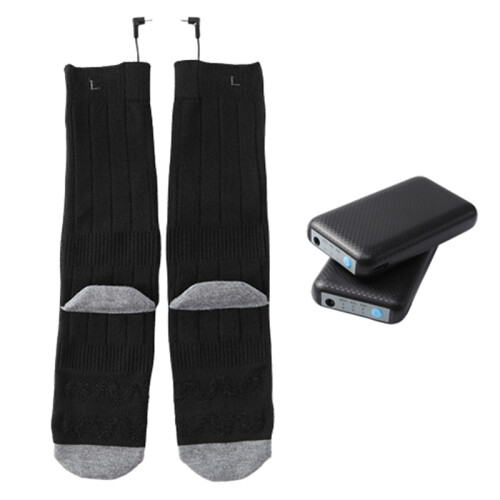 Baterie vyhřívané ponožky 4000 mAh Black S 1