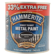 Direct To Rust Metal Paint - Hammered Black - 750ml +33% EF