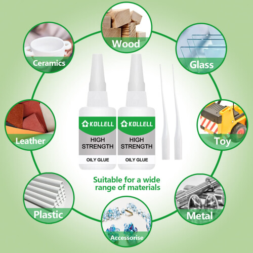 High Strength Oily Glue,Universal Super Glue,Weldi 2