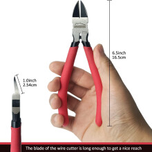 HOUSERAN Side Cutters Wire Cutter 5 Pack Flush Cutter Side Cutter Plie