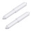 2 Pcs White Spring Loaded Toilet Paper Holder Roller Replacement Set, Adjustable Easy Install Design for Bathroom 1