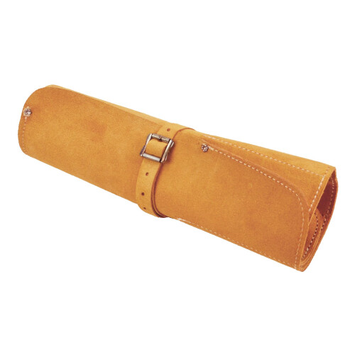 Faithfull Faithfull Suede Leather Chisel Roll  8 Pocket Water Resistant  Compact 1