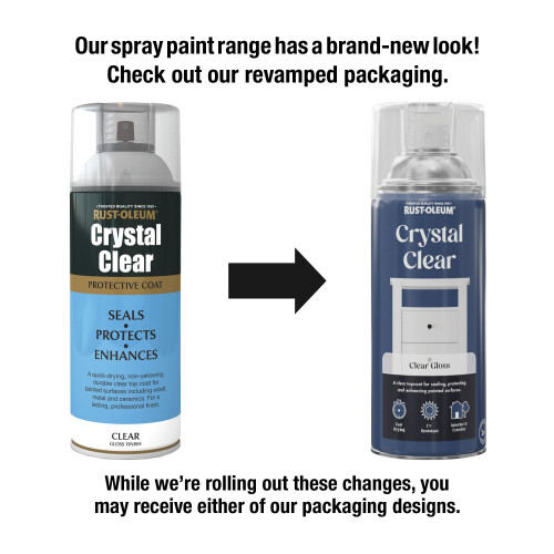 Rust-Oleum Rust-Oleum 400ml Crystal Clear Aerosol - Gloss 1