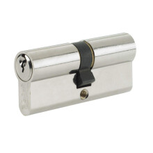 Yale P-ED4545-SNP - Euro Cylinder Lock - 45/45 (100mm) / 45:10:45 - Nickel Finish - Standard Security