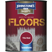 Johnstone's Garage Floor Paint - Tile Red 250ml