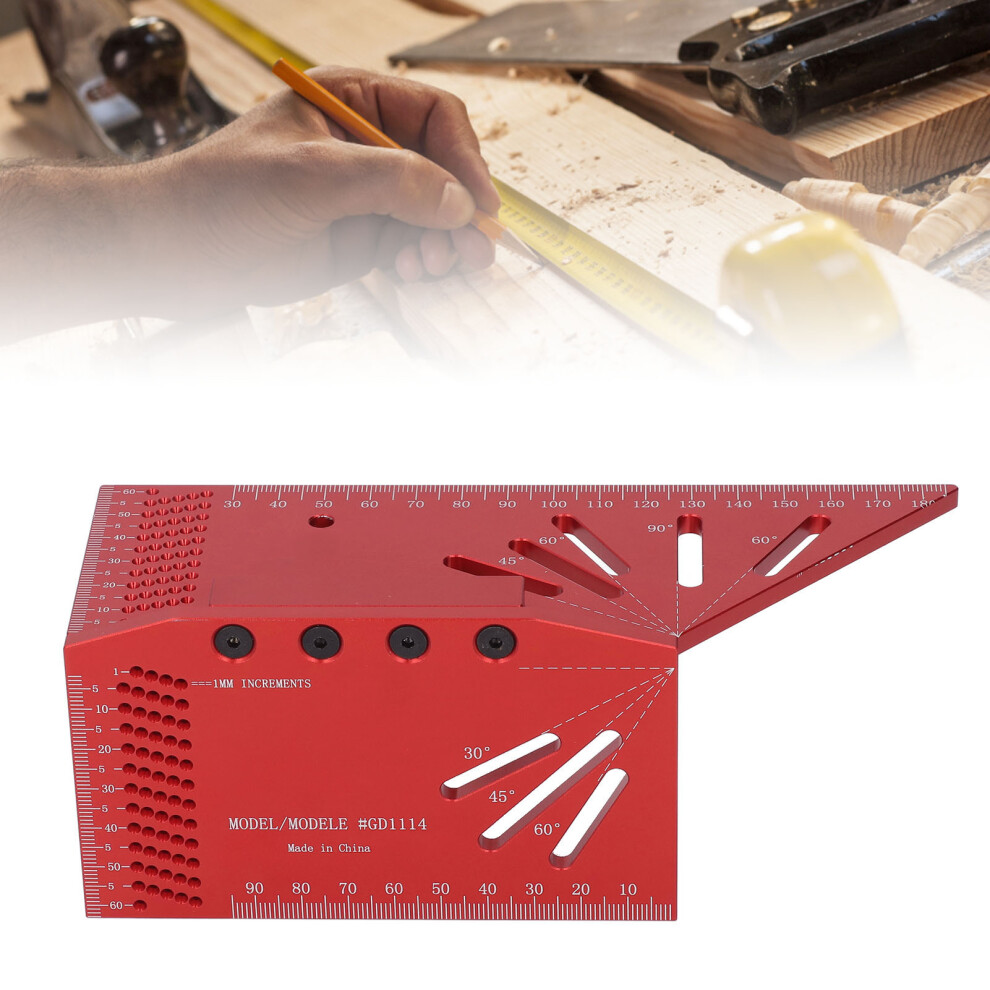 Aluminium Alloy Mitre Square Measure Ruler
