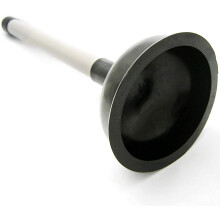 Sink Plunger for Unblocking Drains – Lightweight and Powerful 100mm (4") Cup with 225mm (9") Plastic Handle, Suitable for Kitchen, Bathroom, Utility
