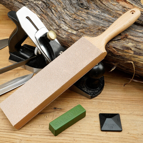 SHARPAL 205H Leather Strop (Genuine Cowhide) 33 x 6cm Kit 1