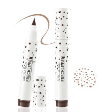 Freckle Pen Waterproof Dual Color Natural Faux Freckles Makeup Long Lasting Light Brown