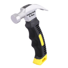 ASelected Stubby Claw Hammer - 8 oz Mini Camping Hammer for Women, DIY, Home, Tent Stakes