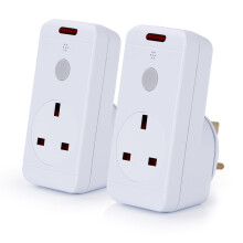 STATUS IONOS Remote Control Socket White Remote Control Plug UK Pack