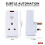 Status STATUS IONOS Remote Control Socket | White Remote Control Plug UK | Pack of 2 | 3