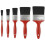 Xtremeauto 5pc Paint Brush Set – Synthetic Bristle Brushes for Emulsion, Gloss, 1