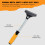 XOR8 HD Prep Scraper – 4”/100mm Razor-Sharp Blade 4