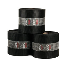 Bond-It Damplas 150mm x 30 Metre Roll Damp Proof Course DPC Conforms to BS6515,CE Mark to EN 14909, Black, DPC150
