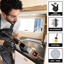 Sika Sikaflex 521 UV – Weathering Resistant STP Adhesive Sealant – Mul