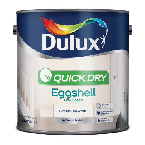 Dulux Dulux Quick Dry Eggshell Paint For Wood And Metal 1