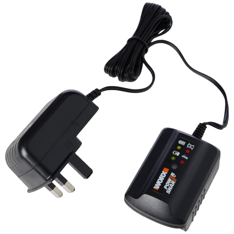 Worx Wa3760 18V (20V Max) Battery Charger For All Worx Batteries And Tools 9147446266254