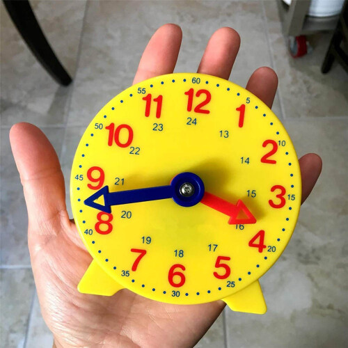 Kinder-Adjustable Bildungswecker, ABS, Durchmesser 10 cm 2