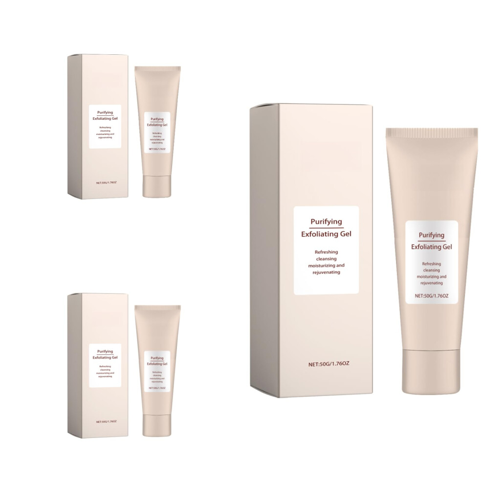 Exfoliating Gel with Sakura Extract for Gentle Face Cleansing, Pore Tightening and Sensitive Skin Safe