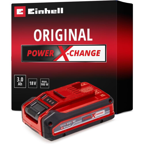 Einhell Einhell 18V 3.0Ah Plus Lithium-Ion Battery Power X-Change, 2nd Generation, Extra