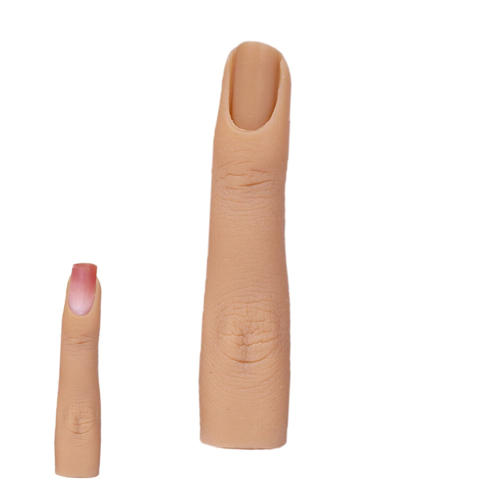 Nail Practice Finger with Realistic Silicone Movement for Acrylic Nail Art and Manicure Training