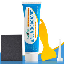 Wall Mending Agent with Wall Scraper & Nozzle Extender- Wall Patch Repair Kit -Non Toxic Wall Repair Agent -Self-Adhesive Drywall Patch- Fills Holes