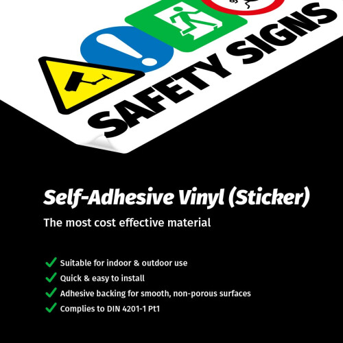 Custom Made Polite Notice Sign (Choose Size, Material & Text) 2