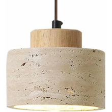 Pendant Light Marble Pendant Lamp E27 Adjustable Industrial Style Ceiling Light for Dining Room