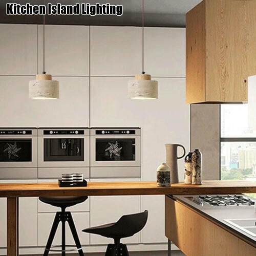 Pendant Light Marble Pendant Lamp E27 Adjustable Industrial Style Ceiling Light for Dining Room 2