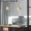 Pendant Light Marble Pendant Lamp E27 Adjustable Industrial Style Ceiling Light for Dining Room 5