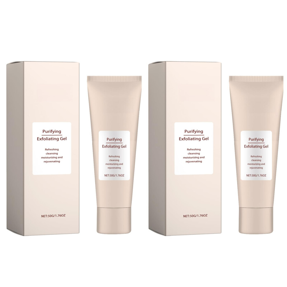 Exfoliating Face Wash with Sakura Extract, Gentle Daily Cleanser for Sensitive Skin, 50g
