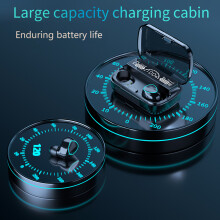 M10 TWS Wireless Bluetooth Earbuds 50mAh Touch Noise Cancelling IPX7