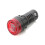 AD1622SM Alarm Buzzer with Bright Flashing Warning Light, AC DC Wide Voltage Panel Mount 5