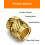 HOLMOL Threaded Inserts for Plastic 150PCS 3