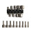 Socket Nut Driver Set, Hex Drill Bits Sets, Impact Driver Socket Adapter Metric for Hand Drill, Electric Screwdriver, Wrench (9) 1