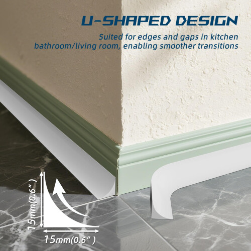 Silicone Skirting Board Caulk Strip,Ceiling Coving 1