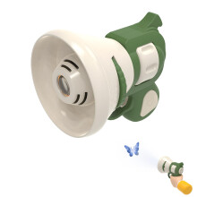 Voice Changer Speaker with Instant Costume Projection for Parties, Green, Kids and Adults