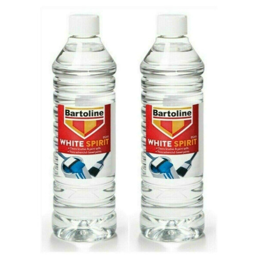 2 PCS BARTOLINE White Spirit Cleans Brushes and Thin Solvent/Oil Based Paints
