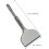 Firecore SDS Plus Chisel 165mm x 75mm Angled Bent Tile Chisel, wide chisel for ceramics, floor tiles - FS18365 5