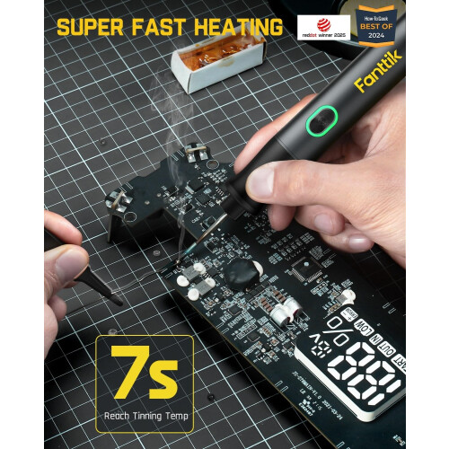 Fanttik T1 Max Soldering Iron Kit, Cordless Solder 1